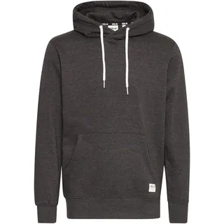 Kapuzenpullover SOLID "Kapuzenpullover SDChap", Herren, Gr. S, grau (dunkelgrau melange), Obermaterial: 65% Polyester PES. 35% Baumwolle CO., Pullover Kapuzenpullover