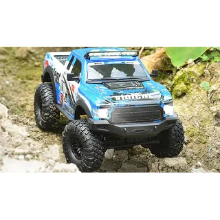 AMEWI RC-Auto Dirt Climbing Pickup Race Crawler 4WD 1:10 RTR blau (22594)