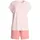 Pyjama-Shorts Peach Cream 44-46