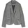 Damen Blazer 10154123 Dark Grey Melange 38