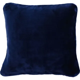 Gözze Premium Cashmere-Feeling Kissen", blau Marine , 50 x 50 cm