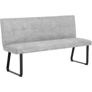 byLIVING Polsterbank Talea Hellgrau 160 x 92 x 59 cm