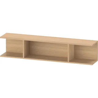 Duravit Ketho.2 Wandregal, 150x800x170mm, 3 offene Fächer, K21208030300000, Farbe: Eiche Natur Dekor