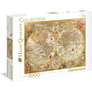 CLEMENTONI Ancient Map 2000 Teile