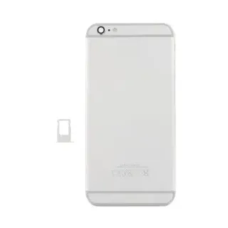 für iPhone 6P Akkudeckel Backcover Silber Akkufachdeckel Kameraglas