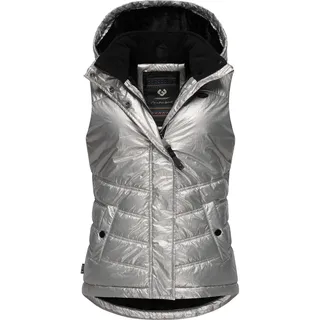 Ragwear Steppweste »Steppweste Hesty Bling«, grau