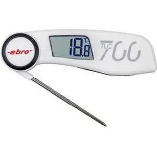 EBRO Grillthermometer 2 cm schwarz wasserdicht stoßfest