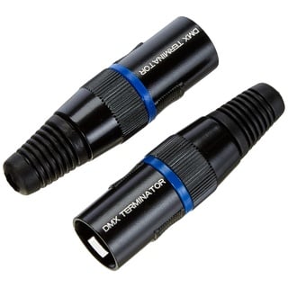 Adam Hall Connectors 3 STAR DMXT 5 XLR Stecker 5-Pol | mit Abschlusswiderstand