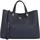 Emblem Satchel Polyurethan Space Blue