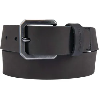 Carhartt Herren Leather Belt Gürtel, Legacy Black, 40