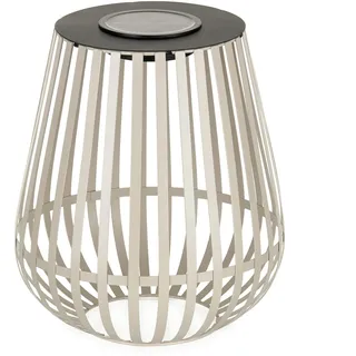 Staymoment Große Solar Laterne Outdoor: Aufladbar Garten Laternen für draußen wetterfest aus hochwertig Metall Gartendeko Solarlampe als Balkon Deko modern