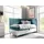 Boxspringbett 80x200 Einzelbett mit Bonellfederkern Härtegrad Farbe Soft 017 Fresh 34 Blau