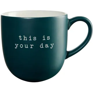 ASA Selection Hey! Henkelbecher This is Your Day grün 0,35l