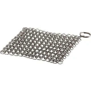 Petromax Grillbürste 12,5 x 12,5 cm Edelstahl silber