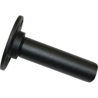 Gardinia Träger Industrial Home für Gardinenstange Ø 25 mm Schwarz 10 cm