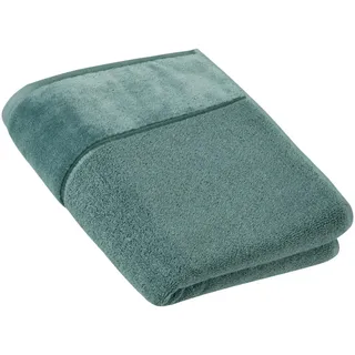 Vossen Handtuch , Blau , Textil , Uni , 50x100 cm , Made in Austria, Oeko-Tex® Standard 100 , saugfähig, Aufhängeschlaufe, angenehm weich, hochwertige Qualität, Bordüre, schadstoffgeprüft , Heimtextilien, Badtextilien, Handtücher