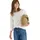 3/4-Arm-Shirt Vanilleweiß XL