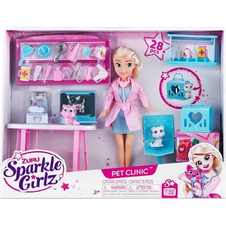Spielzeug-Tierarzt-Set Mit Puppe 100184 - Rosa