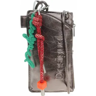 Desigual Damen-Kreuztasche mobil 25WAYP24 9225 dunkel silber