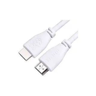 Raspberry Pi® CPRP020-W HDMI-Kabel [1x HDMI-Stecker - 1x HDMI-Stecker] 2.00 m Weiß