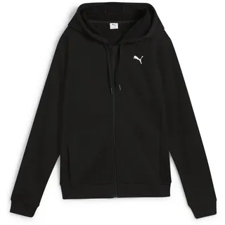 Puma Tad Essential French Terry Kapuzenjacke Damen 01 black XS