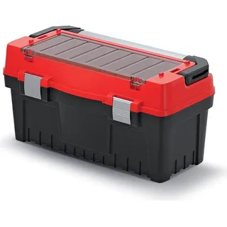 Box EVO, Trennwände, Kunststoff-Clip, 594 x 288 x 308 mm, 24", Kistenberg - Rot