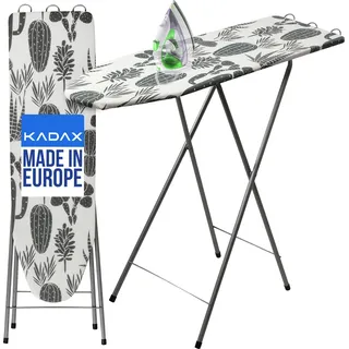 KADAX klappbares Bügelbrett 100 x 30 cm, leichter Standard-Bügeleisenhalter
