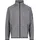 Knit tech mélange Fleecejacke Grau S
