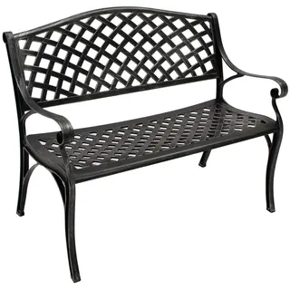 Bank OXFORD 2-sitzer, Aluguss antik-grau