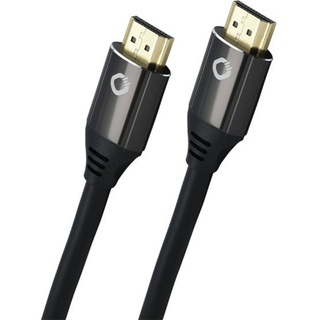 Oehlbach HDMI Anschlusskabel HDMI-A Stecker, HDMI-A Stecker 3.00m Schwarz D1C92495 8K UHD, vergoldet