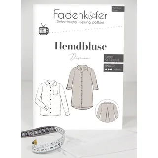 Fadenkäfer Papierschnittmuster Hemdbluse Damen