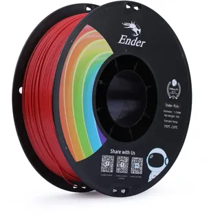 Creality 3D 3301010309 3D-Druckmaterial Polymilchsäure (PLA) Rot 1 kg