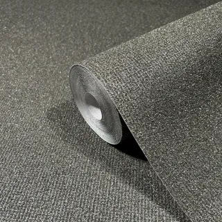 Marburg Vliestapete Uni Metalloptik Glänzend Modern 10,05 m x 0,7 m Grau