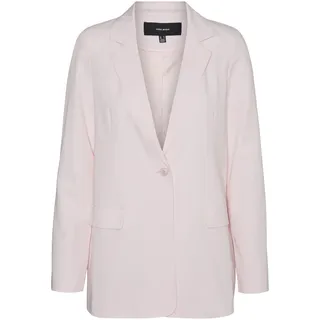 Vero Moda Women's VMZELDA L/S NOOS Blazer, Parfait Pink, 36