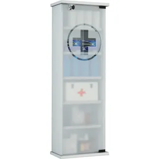 VCM Medizinschrank Omal Weiß