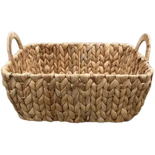 Landscape Brotkorb , Braun , Metall, Naturmaterialien , rechteckig , 25x12-18x30 cm , lebensmittelecht , Geschirr, Tischkultur & Serviergeschirr, Brotkörbe