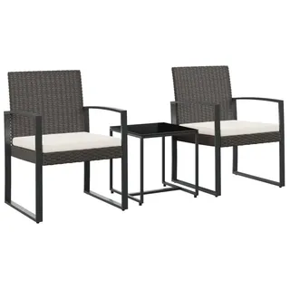 Garnitur für Eckbank – Lounge-Set – Gartenmöbel – Lounge-Garnitur für den Garten – Gartenmöbel – Robuster Stahlrahmen