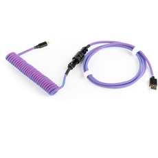 DUTZO Coiled Aviator USB-C cable - Purple - Upgrade-Zubehör - Lila