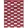 Doppelrollo 100 rot/transparent