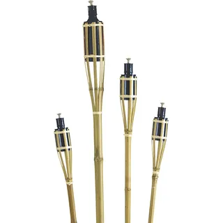 Bambusfackel natur Höhe 120 cm