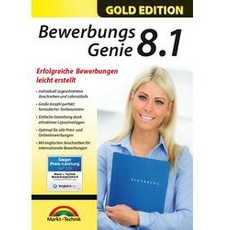 Bild Markt & Technik BEWERBUNGS GENIE 8.1 Vollversion, 1 Lizenz Windows Bewerbungs-Software