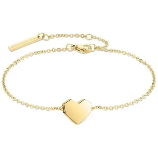 Liebeskind Berlin Urban Heart Armband Edelstahl gold 21 cm