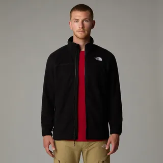 The North Face Herren 100 Glacier Full Zip Fleecejacke Tnf Black/Npf, S