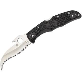Spyderco 01SP782 Unisex Matriarch 2 Taschenmesser, Schwarz, M EU