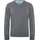 FYNCH-HATTON Strickpullover V-Ausschnitt Grau M