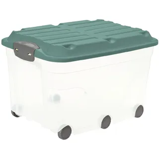 Rotho Aufbewahrungsbox Roller 40 x 37 x 59,5 cm 1-tlg. grün