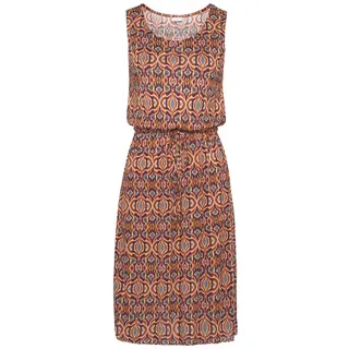 LASCANA Jerseykleid Shirtkleid Ethnodruck Mehrfarbig 36