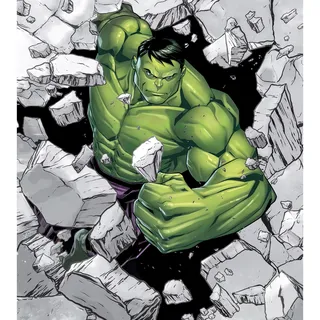 KOMAR Vliesfototapete Hulk Breaker 250 x 280 cm