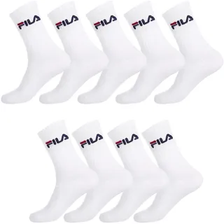 FILA Socken Herren Atmungsaktiv, SportSocken Herren, Perfekter Halt, Langlebig (9er Pack)