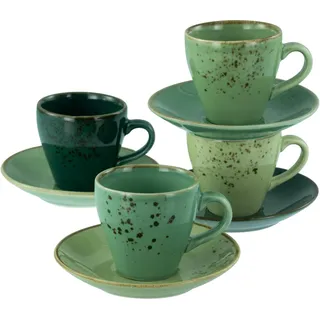 CreaTable Nature Collection Geschirrset 8-tlg. grün